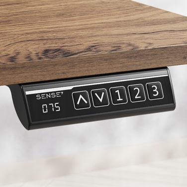 Електричний стіл з регулюванням висоти SENSE7, 140x70 см, діапазон висоти 72-118 см
