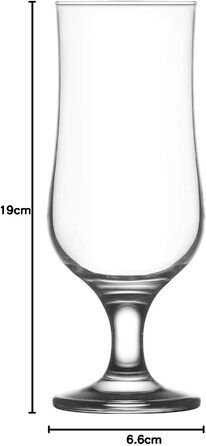Пивні келихи LAV Nevakar Craft Beer 385 мл - Набір 12 шт.