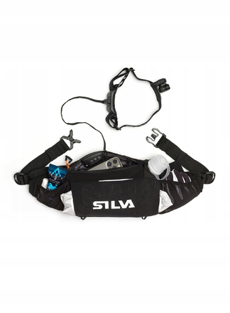 Поясна сумка для бігу Silva Flow Belt 6, чорна