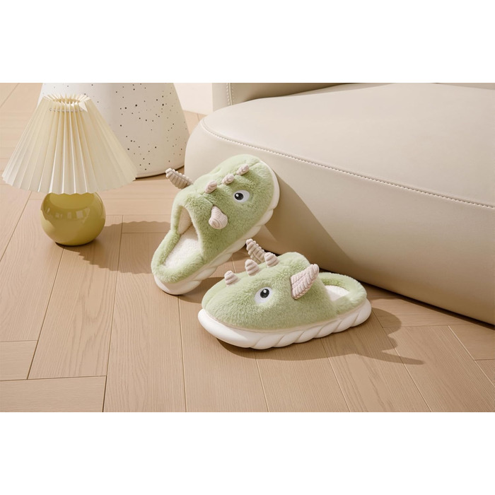 Жіночі халапи LANFIRE з бавовни, халапи у вигляді тварин (корова, свиня, тигр), плюшеві, розмір 38/39 EU, вузька колодка