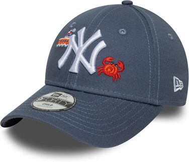 Кепка New Era Spiderman Paint Base Black 9Forty Kids Snapback (4-6 років, New York Yankees)