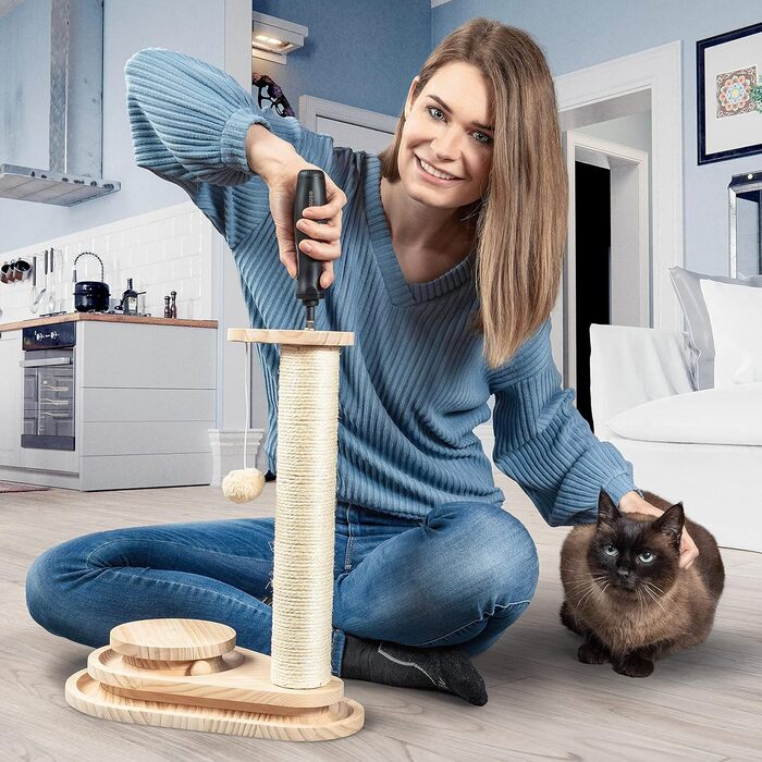 Електричний акумуляторний шуруповерт Wiha Zai Hause 3.6V Li-Ion з 8 біт, преміум якість, регулювання крутного моменту, LED-підсвічуванням та USB-C кабелем