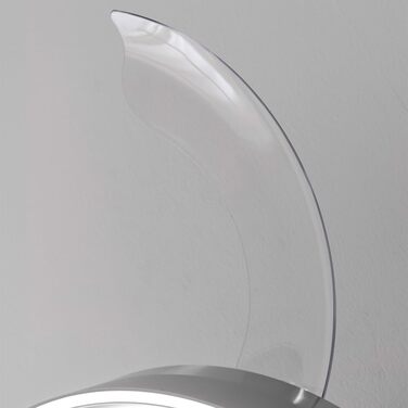 Стеляний вентилятор Cecotec EnergySilence Aero 470: 55W, пульт, діаметр 106 см, 3 лопаті, 3 швидкості, функція обігріву (діаметр 132 см, сірий), нержавіюча сталь