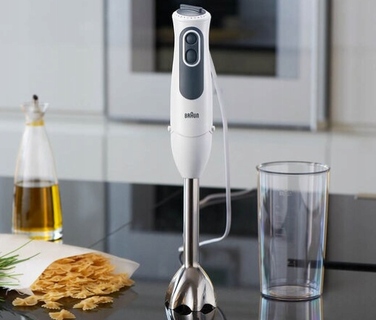 Занурювальний блендер Braun MQ3100WH Smoothie+ | 750 Вт | Чаша 600 мл