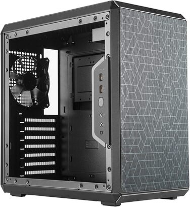 Корпус Cooler Master MasterBox Q300L V2: Mini-Tower mATX з USB 3.2 Gen 2x2 (20 Gb/s)