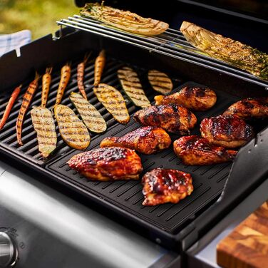 Решітка-гриль та сковорода для Weber Spirit 300 серії (E310, E320, S310) - замінна деталь, 44,5 см