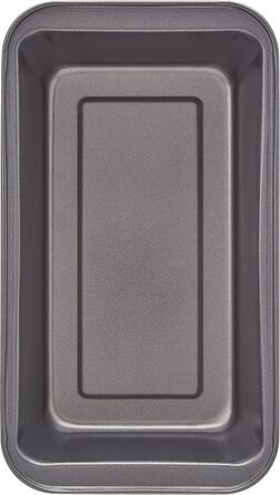 Amazon Basics - 22.8 cm Cake Pans, Non-Stick, Carbon Steel, 2-Pack & Amazon Basics - Non-Stick Baking Pan, Carbon Steel, 23.5 x 12.7 cm, 2-Pack