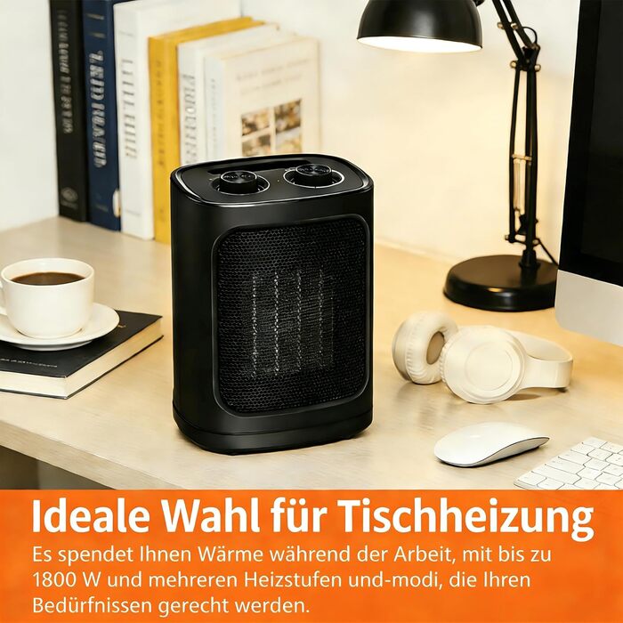 COWSAR Масляний радіатор обігрівач: енергозбереження, швидкий нагрів, 3 режими, захист від перекидання та перегріву, 1200W, для вітальні та спальні (Антрацит)