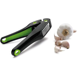 Пресс для часнику IBILI Easycook, нержавіюча сталь, срібно-чорний-зелений, 19 x 4 x 6 см