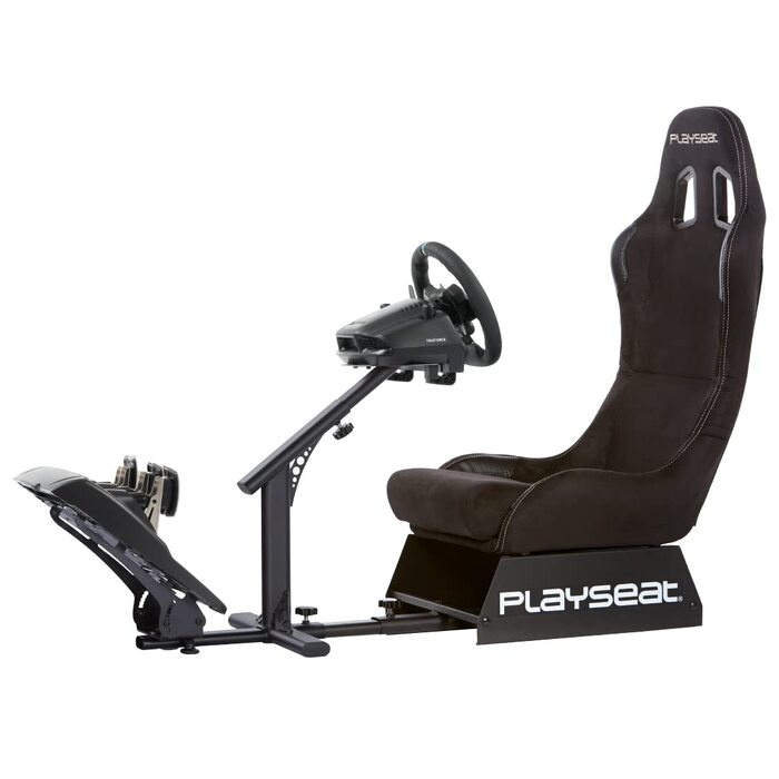 PLAYSEAT Evolution SIM Racing Cockpit: Комфортне крісло для гонок на PC та консолі | Підтримка Direct Drive | Сумісне з усіма популярними кермами та педалями | Видання Actifit (Спеціальне видання Sébastien Buemi)
