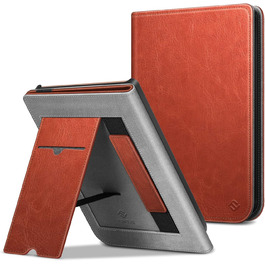 Чохол Fintie для Pocketbook Touch HD 3 / Touch Lux 5/4 / Basic Lux 4/3/2 та Pocketbook Color: з підставкою, кишенями, петлею та авто-ввімкненням/вимиканням (Колір: Z - Sattelbraun)