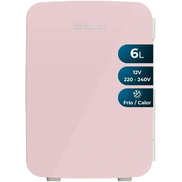 Міні-холодильник Cecotec Bolero MiniColing, 6 л, 12-220V, для кемпінгу, обігрів/охолодження, регулювання температури 5-65°C