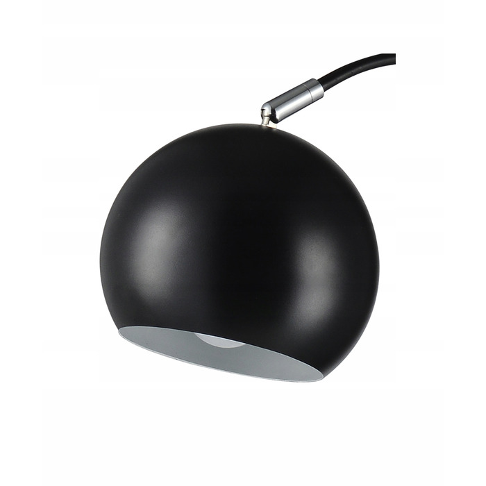 Торшер Krislamp Aura E27 40 Вт, чорний