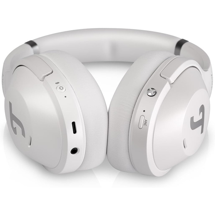 Бездротові Bluetooth-навушники Teufel REAL Blue NC 3 Over-Ear з активним шумозаглушенням ANC, Pearl White