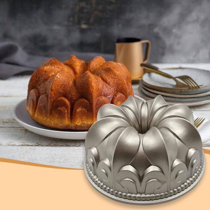 Форма для випічки Charlotte, алюміній, 3D, для декору, свята, сімейні посиденьки