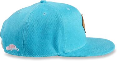 Кепка Soulbuddy Snapback - унісекс, стильна кепка для чоловіків та жінок, для повсякденного використання та відпочинку, бейсболка, універсальний розмір (Skyblue-Pink)