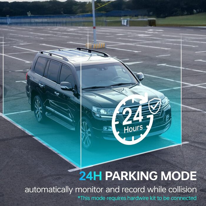 Відеореєстратор Dashcam 2.5K QHD з двома камерами (передня та задня) | DC339CT-18 | 64GB карта в подарунок