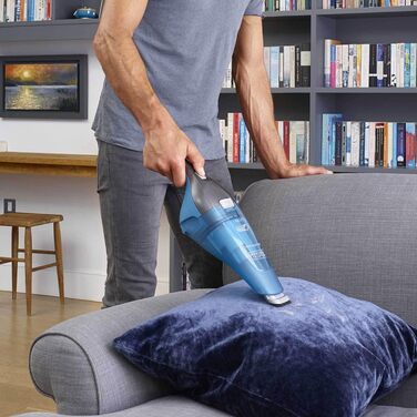 Акумуляторний пилосос 2-в-1 Black+Decker WDC215WA (вологий/сухий, 7.2V, з насадкою для вологого прибирання, станція зарядки)