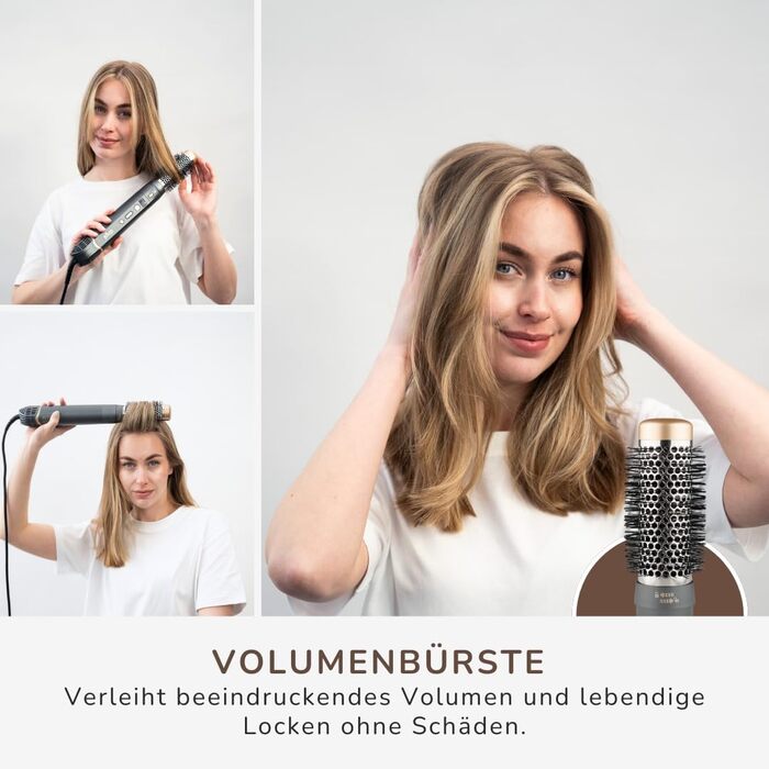 Dripl Airstyler Pro 6in1: Фен-стайлер для волосся, 6 функцій, без пошкодження, для всіх типів волосся