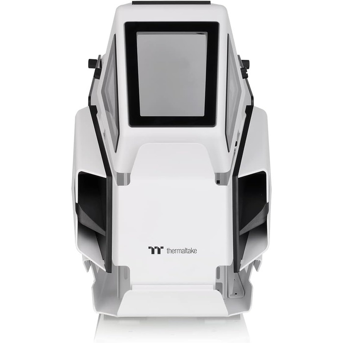 Корпус Thermaltake AH T200 Snow для Micro-ATX з 2 скляними панелями та дизайном гелікоптера, білий