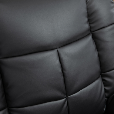 HOMCOM Recliner Chair, Faux Leather, 160 kg Weight Capacity, Electric Stressless Style Recliner, Black