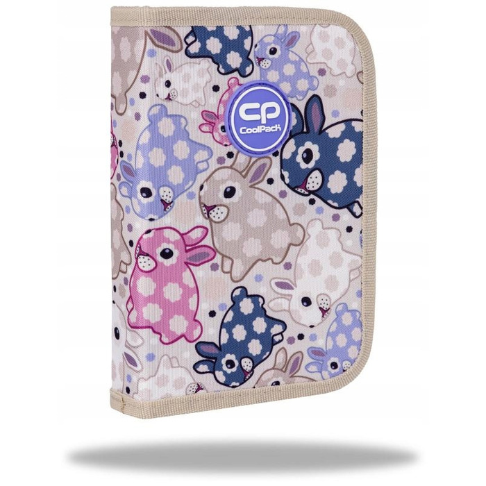Великий багатокамерний шкільний рюкзак CoolPack (A4), білий багатоколірний