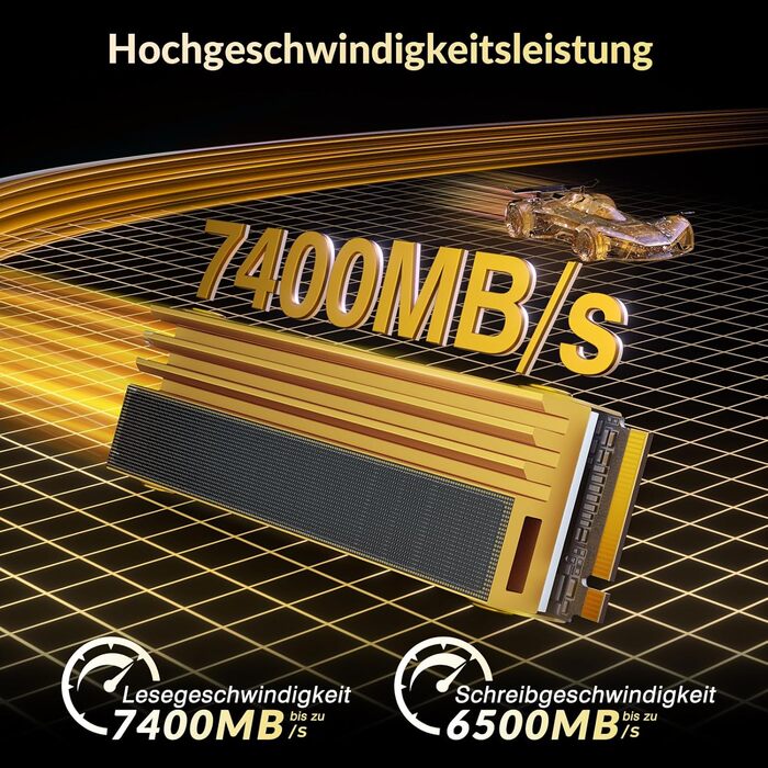 SSD iDsonix NVMe M.2 PCIe 4.0 2TB з радіатором: 7300 МБ/с (читання), 5000 МБ/с (запис) для ПК, геймінгу та редагування відео