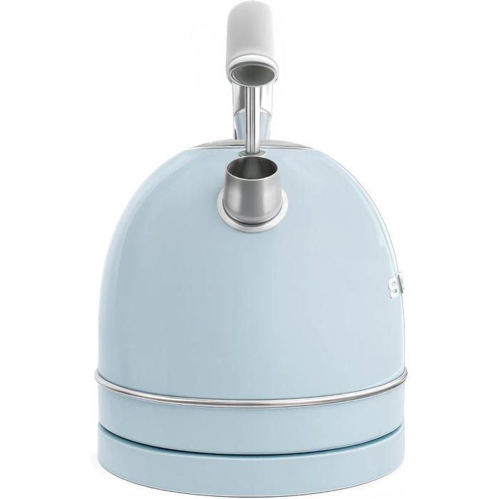 Електричний чайник SWEISS KTL6, Vintage, 1.5 л, нержавіюча сталь, блакитний, 2200 Вт