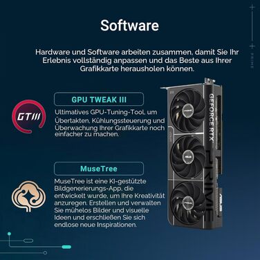 Ігрова відеокарта ASUS Prime GeForce RTX 5070 12GB GDDR7 OC Edition, чорна