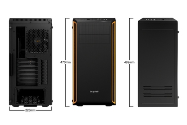 Корпус be quiet! BGW020 Midi Tower, чорний