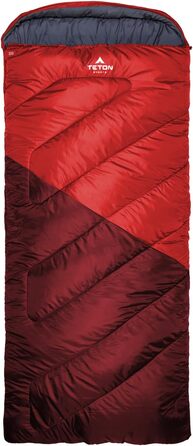 Спальний мішок Teton Sports Degree C Flannel Lined Left Zip – 18°C, XXL, блакитний