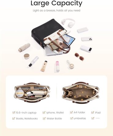 Сумка жіноча LOVEVOOK середнього розміру 15.6