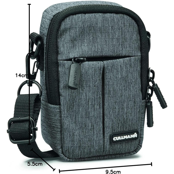 Стійкий намет Cullmann Malaga Compact сірого кольору, 70x120x50 см