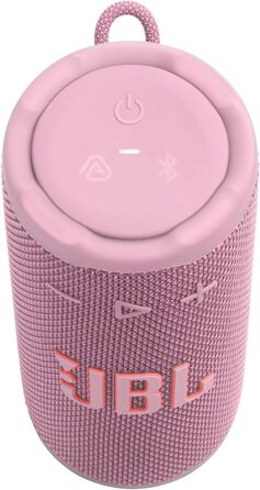 JBL Grip: Портативна Bluetooth колонка, рожева. AI Sound Boost, IP68, до 14 год. відтворення