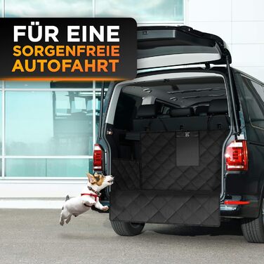Захист для багажника Dunlop: килимок від ковзання та води для собак - зручна установка, захист краю багажника, килимок для собак, підстилка для собак, захист багажника