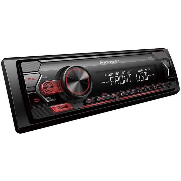 Автомагнітола Pioneer MVH-S120UB 1DIN, USB, MP3, AUX, Android, 4x50Вт, RDS, еквалайзер, ARC App, чорна, без Bluetooth