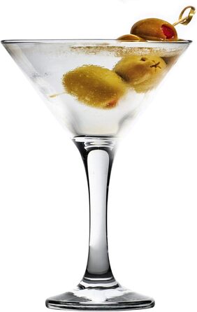 Бокали для Мартіні Rink Drink 175 мл (24 шт) - Стильні келихи для коктейлів, джину, вина та шампанського для вечірок та ресторанів