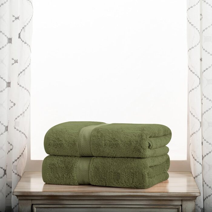 Рушники Superior 900 Madison TS, набір 2 шт., бавовна, зелений Forest Green, банні рушники