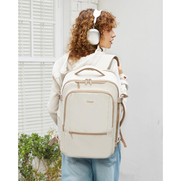 Рюкзак LOVEVOOK 30L для подорожей, ручна поклажа в літак, для ноутбука 15.6