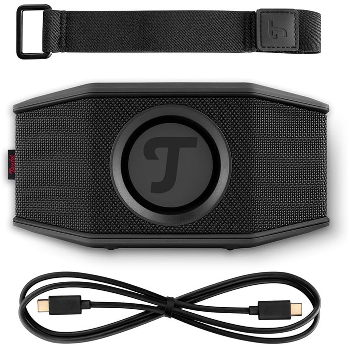 Портативна Bluetooth-колонка Teufel ROCKSTER GO 2 для вулиці, сіро-чорна