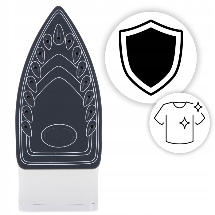 Парова праска Mesko Ceramic Anti Calc Anti Drip Strażak, 2800 Вт