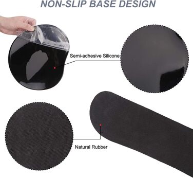 Підкладка під мишу та клавіатуру ergonomic ARTSO з підтримкою зап'ястя, Memory Foam, рожево-фіолетовий мармур