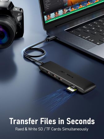 Lemorele Док-станція 12-в-1 з USB-C, 10Gbps, Dual 4K HDMI, VGA, USB 3.1/2.0, 100W PD, SD/TF, Audio для Windows, MacBook, Dell