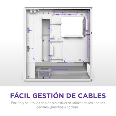 Корпус NZXT H5 Flow Midi Tower, білий