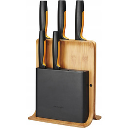 Набір ножів у підставці Fiskars Functional Form, 5 предметів
