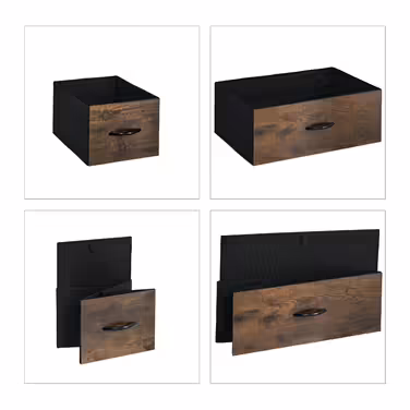 Relaxdays Chest of drawers with 4 drawers