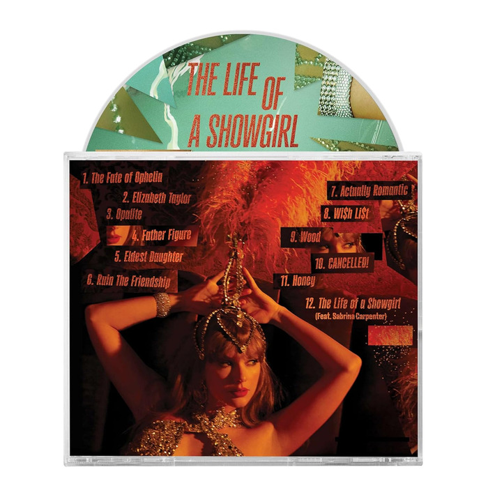 Вінілова платівка The Life of a Showgirl: Sweat and Vanilla Perfume Portofino Orange Glitter LP