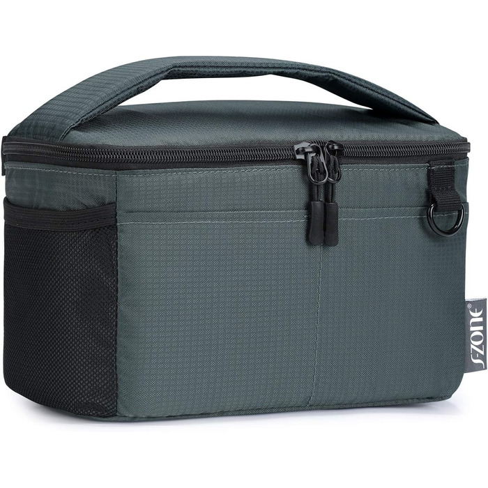 Сумка для камери S-ZONE: захищений чохол для DSLR, SLR, TLR, з відділеннями для об'єктивів та аксесуарів