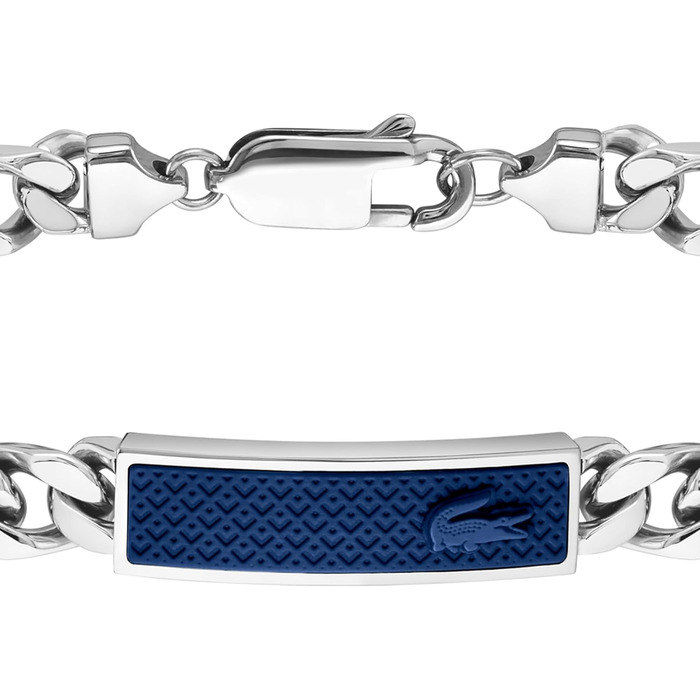 Браслет Lacoste SET&MATCH чоловічий з нержавіючої сталі з візерунком Petit Piqué - 2040097