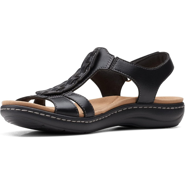 Сандалі жіночі Clarks Laurieann Kay шкіряні чорні 39 EU
